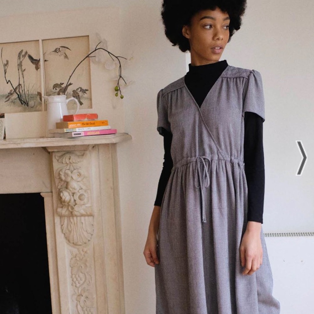 NWT. Christy Dawn “Dawn” dress in “night checker”. SOLD OUT.